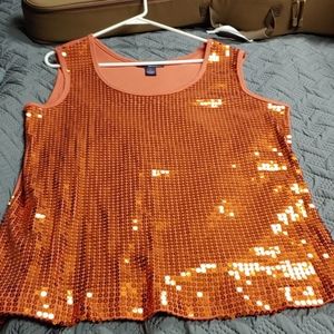 Denim 24/7 Sequin Top